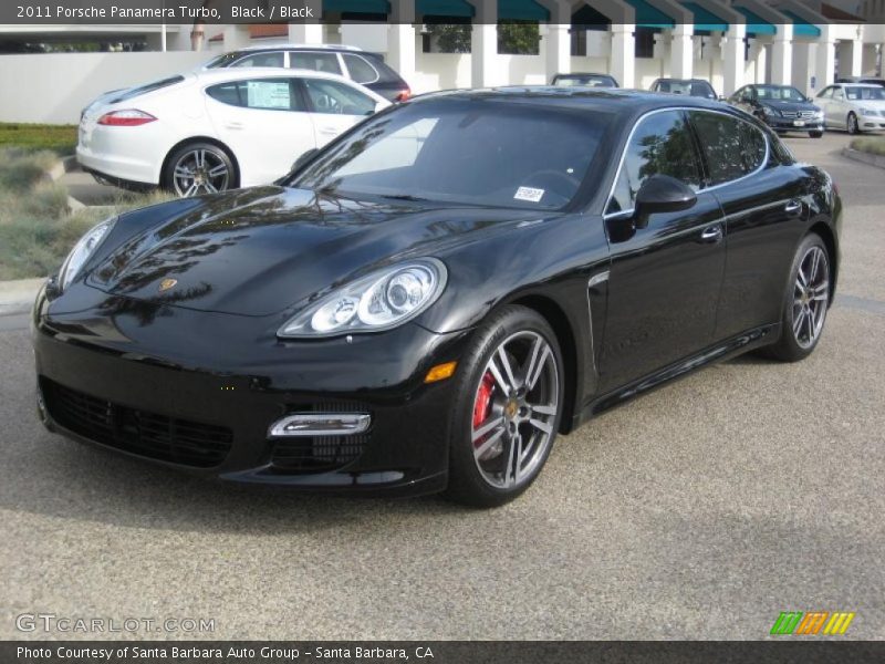 Front 3/4 View of 2011 Panamera Turbo