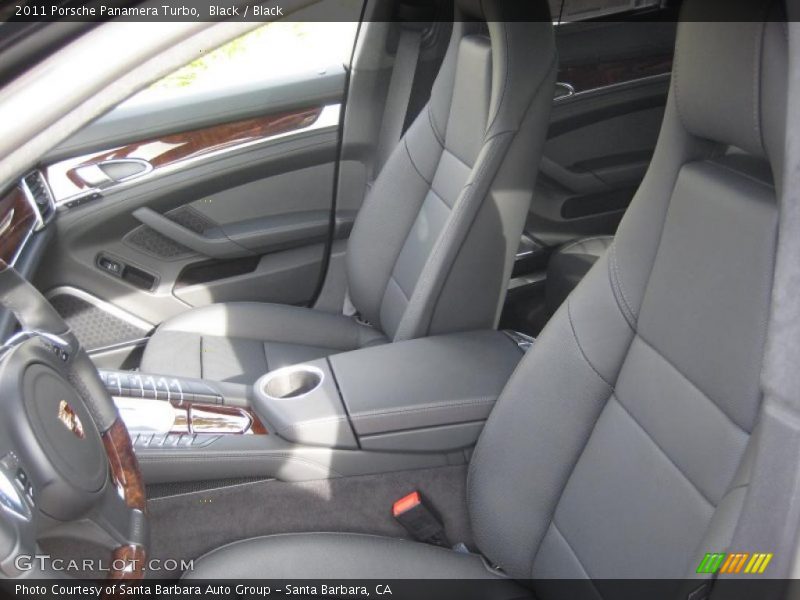  2011 Panamera Turbo Black Interior