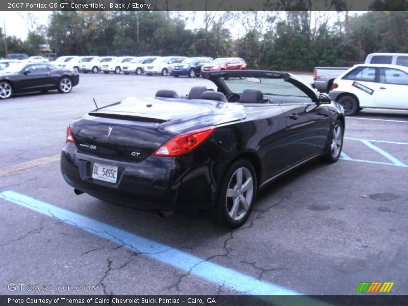 Black / Ebony 2007 Pontiac G6 GT Convertible