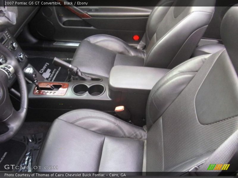 Black / Ebony 2007 Pontiac G6 GT Convertible