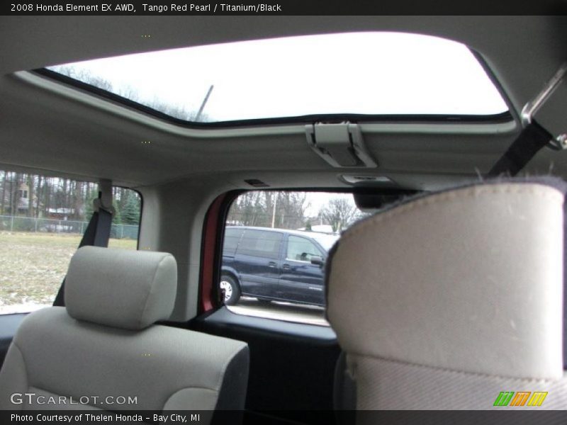Tango Red Pearl / Titanium/Black 2008 Honda Element EX AWD