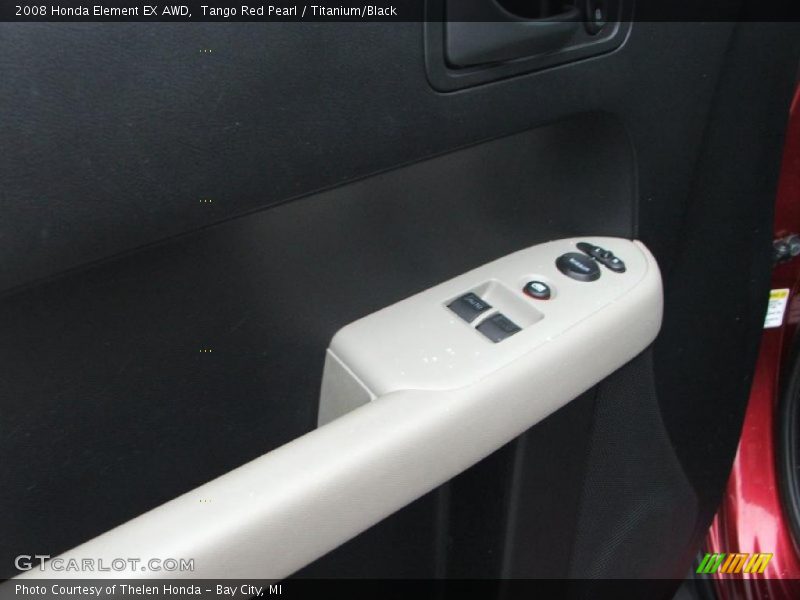 Tango Red Pearl / Titanium/Black 2008 Honda Element EX AWD