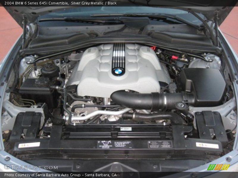  2004 6 Series 645i Convertible Engine - 4.4 Liter DOHC 32 Valve V8