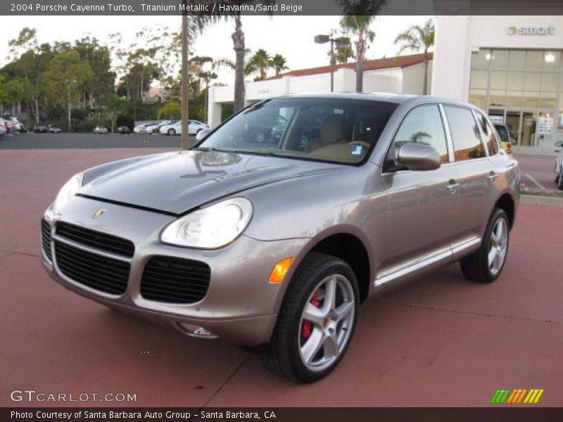 Front 3/4 View of 2004 Cayenne Turbo