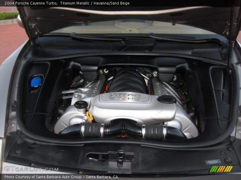  2004 Cayenne Turbo Engine - 4.5L Twin-Turbocharged DOHC 32V V8