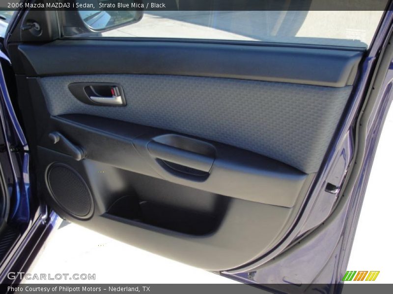 Strato Blue Mica / Black 2006 Mazda MAZDA3 i Sedan
