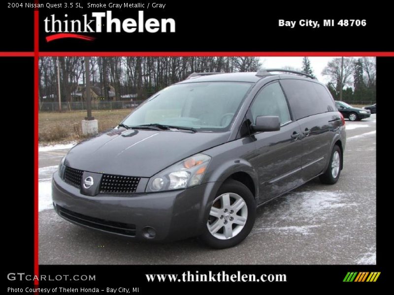 Smoke Gray Metallic / Gray 2004 Nissan Quest 3.5 SL