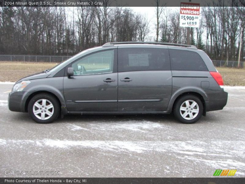 Smoke Gray Metallic / Gray 2004 Nissan Quest 3.5 SL