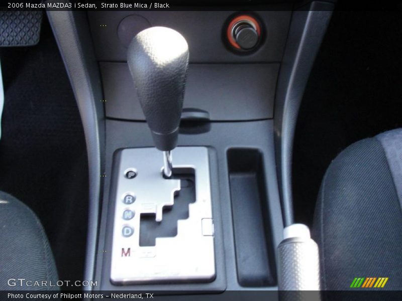Strato Blue Mica / Black 2006 Mazda MAZDA3 i Sedan