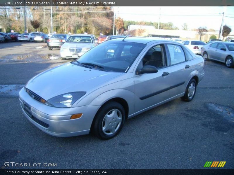 CD Silver Metallic / Medium Graphite 2003 Ford Focus LX Sedan