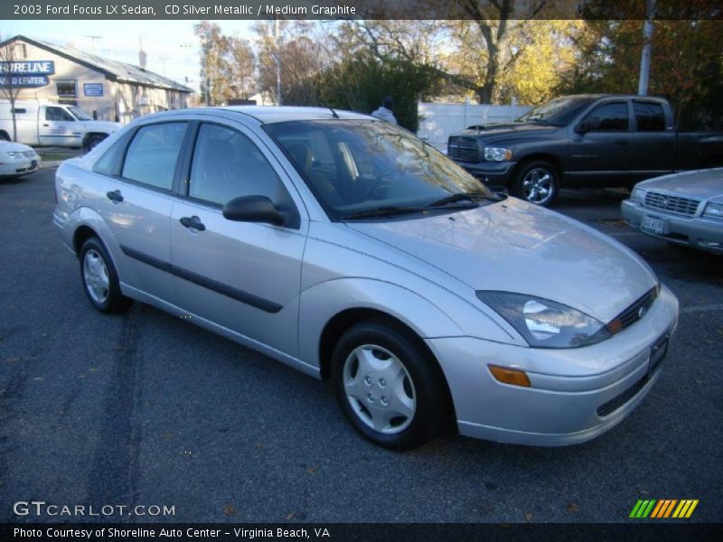CD Silver Metallic / Medium Graphite 2003 Ford Focus LX Sedan
