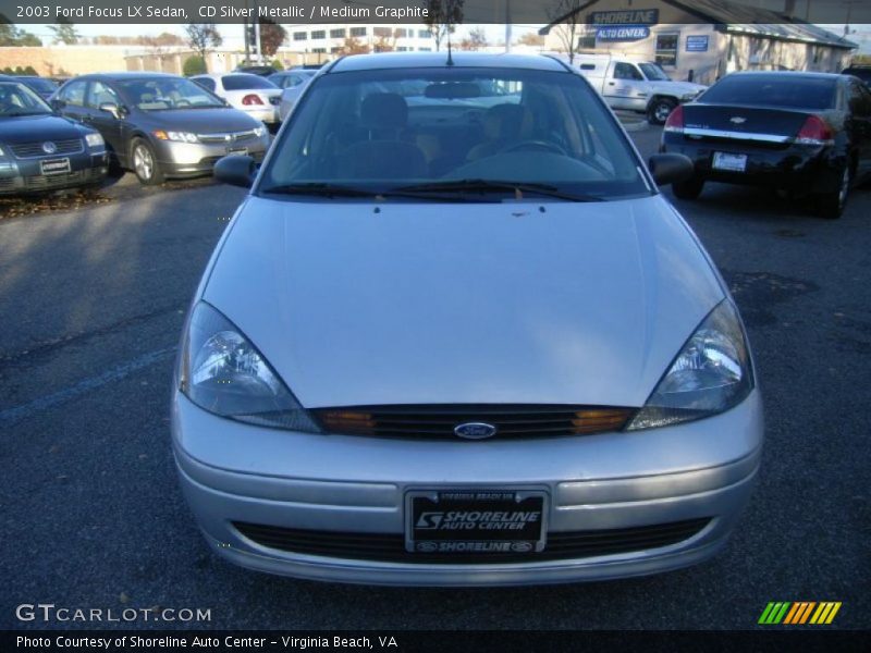 CD Silver Metallic / Medium Graphite 2003 Ford Focus LX Sedan