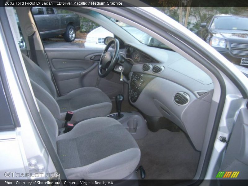 CD Silver Metallic / Medium Graphite 2003 Ford Focus LX Sedan