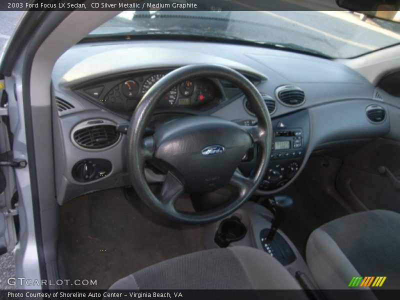 CD Silver Metallic / Medium Graphite 2003 Ford Focus LX Sedan