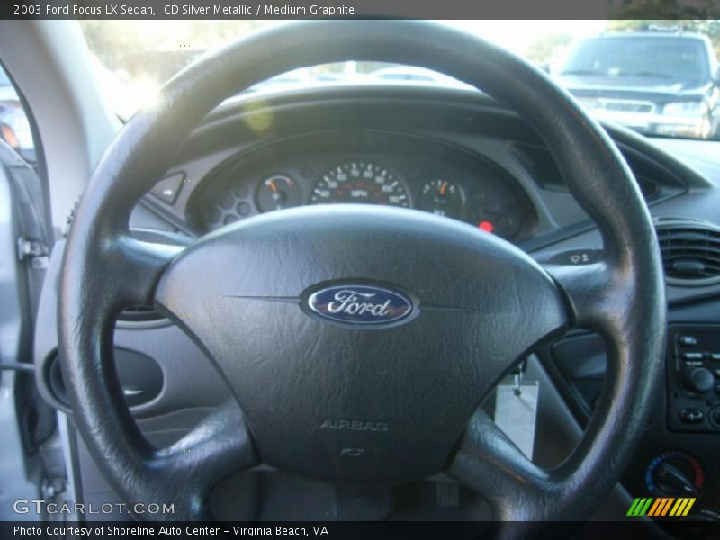 CD Silver Metallic / Medium Graphite 2003 Ford Focus LX Sedan