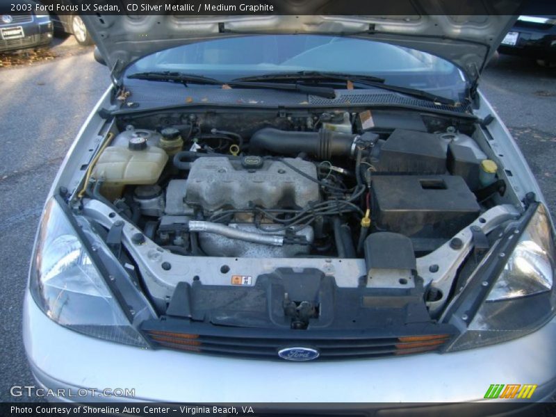  2003 Focus LX Sedan Engine - 2.0 Liter SOHC 8-Valve 4 Cylinder