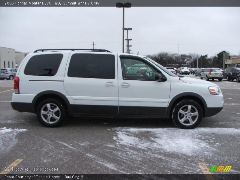 Summit White / Gray 2005 Pontiac Montana SV6 FWD