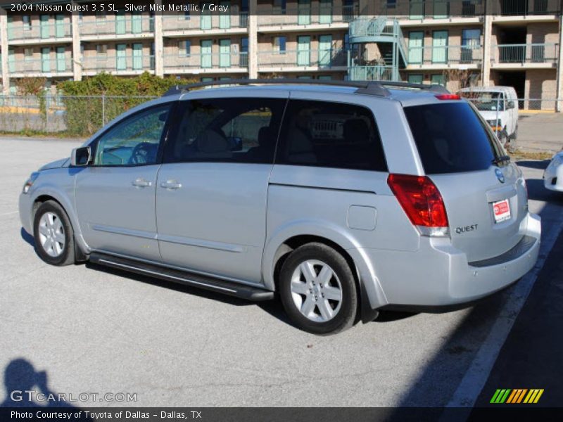 Silver Mist Metallic / Gray 2004 Nissan Quest 3.5 SL