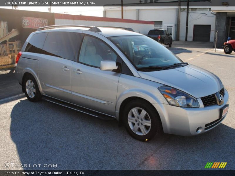 Silver Mist Metallic / Gray 2004 Nissan Quest 3.5 SL