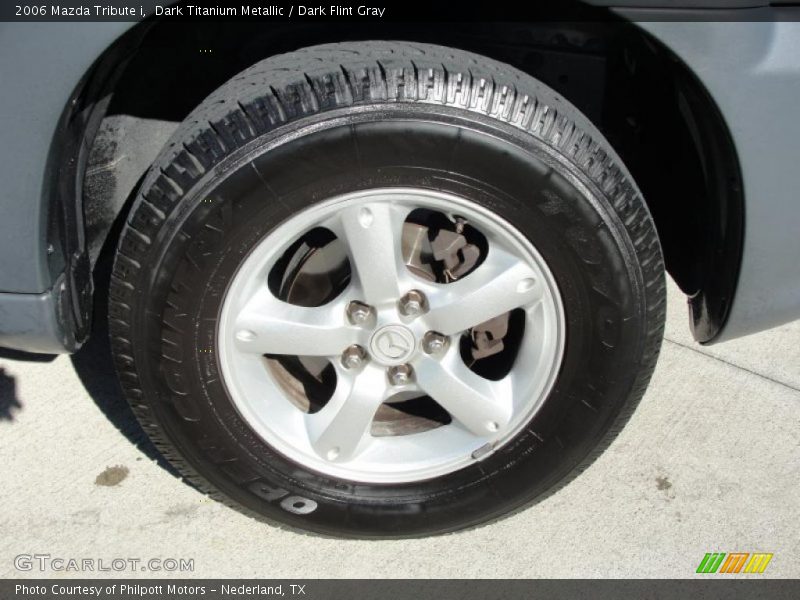 Dark Titanium Metallic / Dark Flint Gray 2006 Mazda Tribute i
