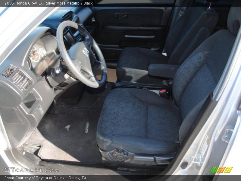 Silver Moss Metallic / Black 2005 Honda CR-V LX