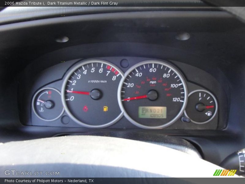 Dark Titanium Metallic / Dark Flint Gray 2006 Mazda Tribute i