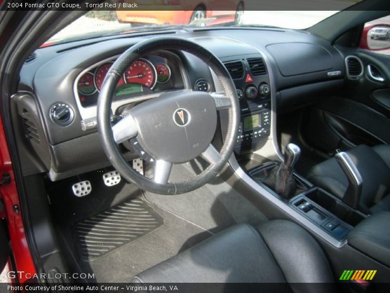 Dashboard of 2004 GTO Coupe