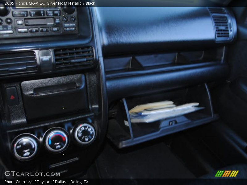 Silver Moss Metallic / Black 2005 Honda CR-V LX