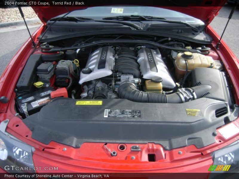  2004 GTO Coupe Engine - 5.7 Liter OHV 16-Valve V8