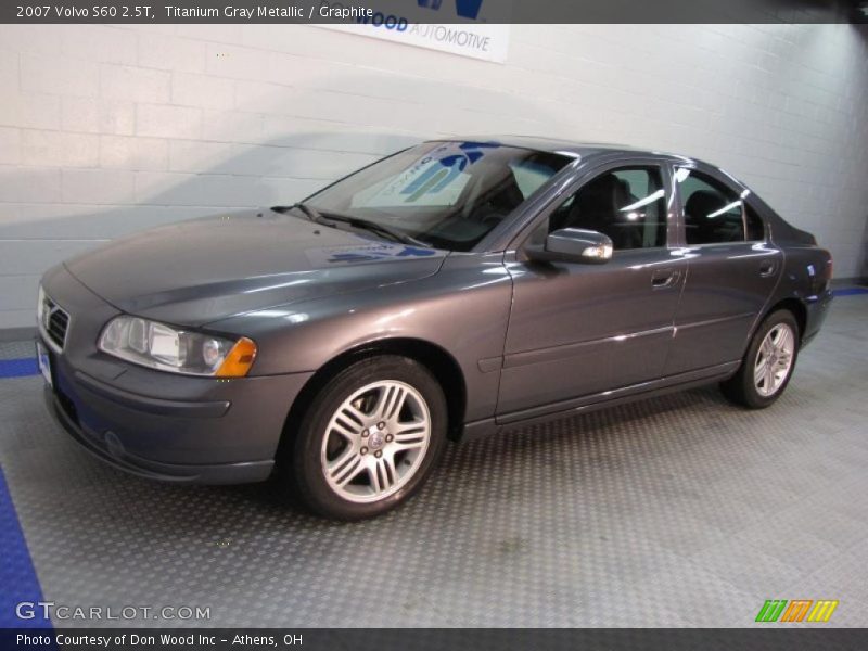 Titanium Gray Metallic / Graphite 2007 Volvo S60 2.5T