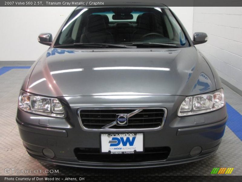 Titanium Gray Metallic / Graphite 2007 Volvo S60 2.5T