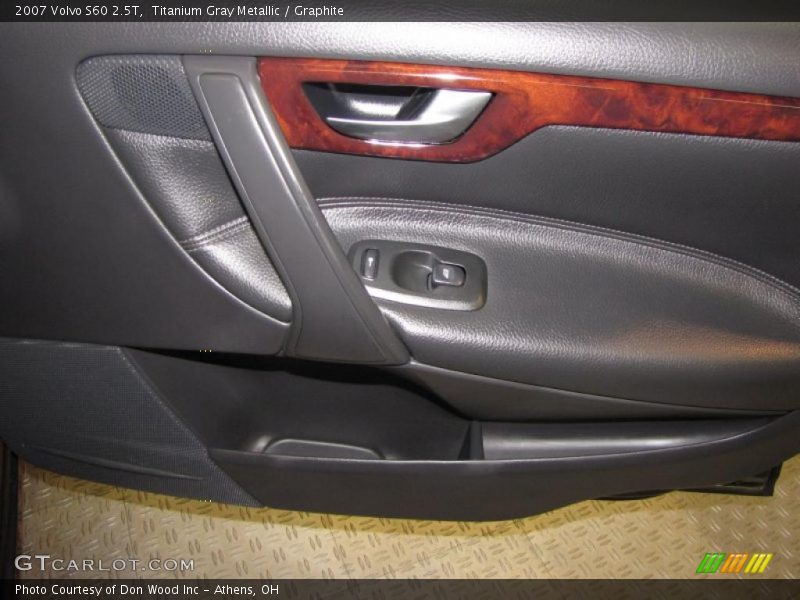 Titanium Gray Metallic / Graphite 2007 Volvo S60 2.5T