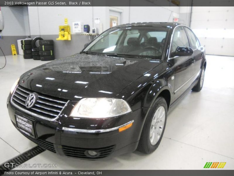 Black / Black 2003 Volkswagen Passat GLS Sedan