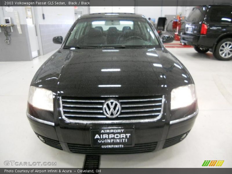 Black / Black 2003 Volkswagen Passat GLS Sedan