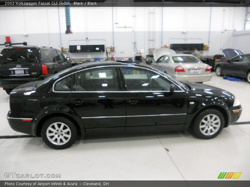 Black / Black 2003 Volkswagen Passat GLS Sedan