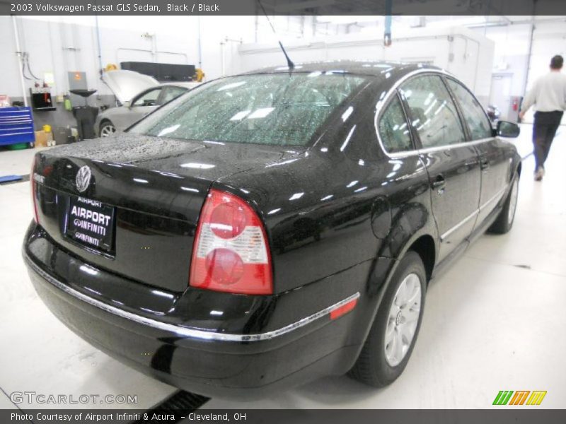 Black / Black 2003 Volkswagen Passat GLS Sedan