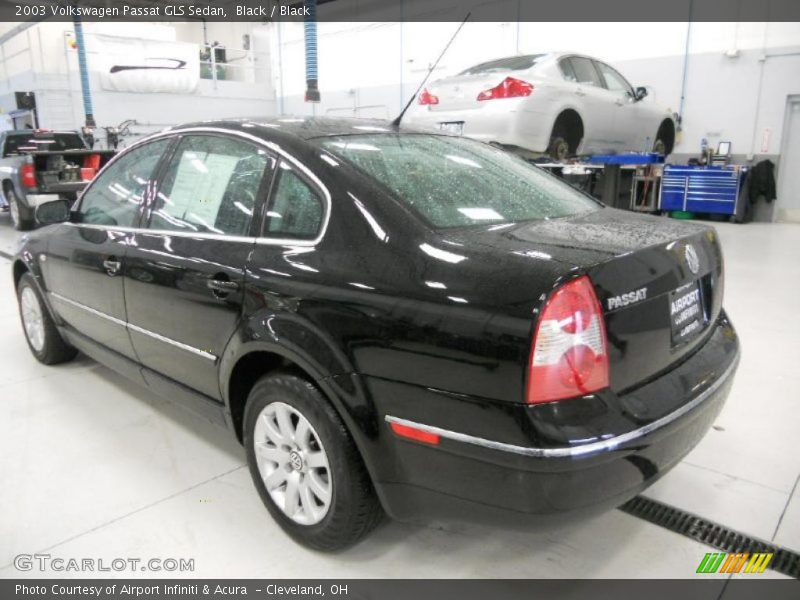 Black / Black 2003 Volkswagen Passat GLS Sedan