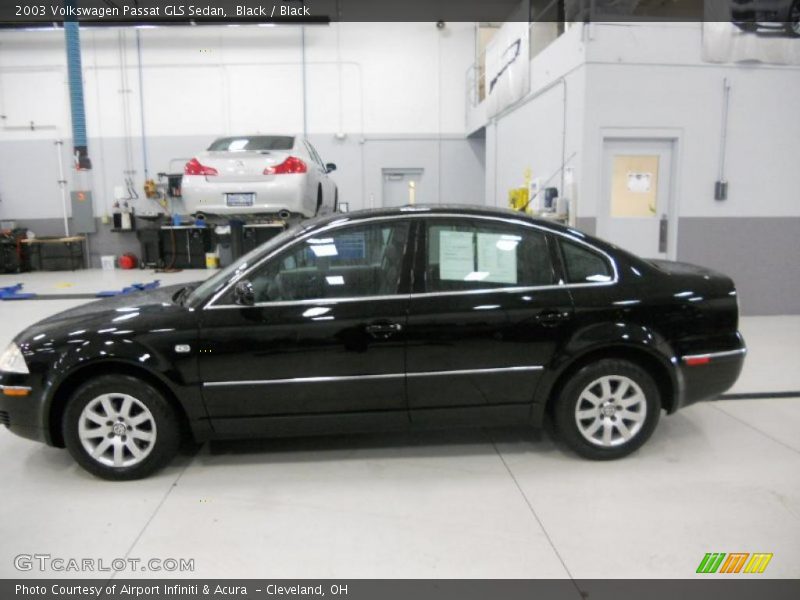 Black / Black 2003 Volkswagen Passat GLS Sedan
