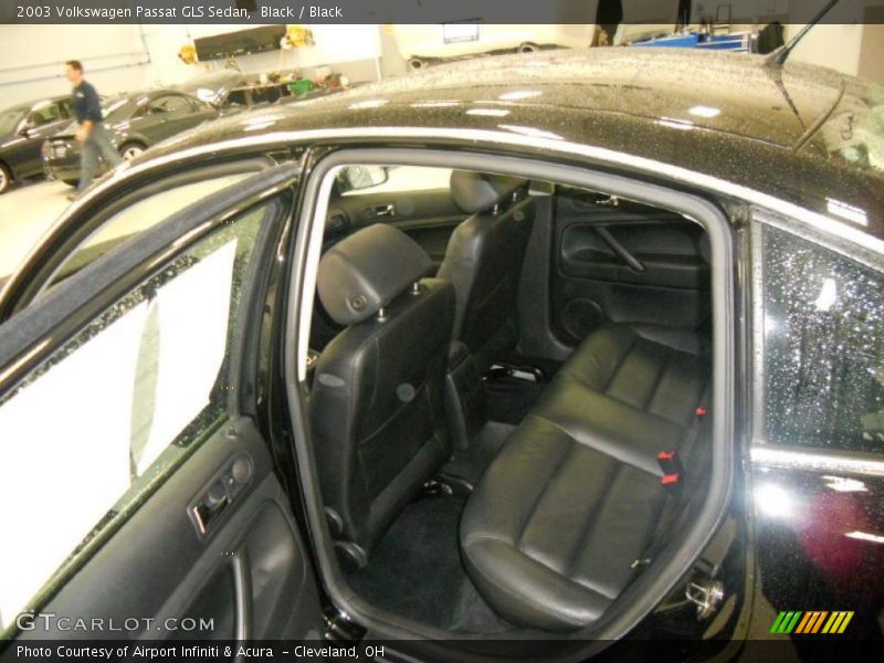 Black / Black 2003 Volkswagen Passat GLS Sedan