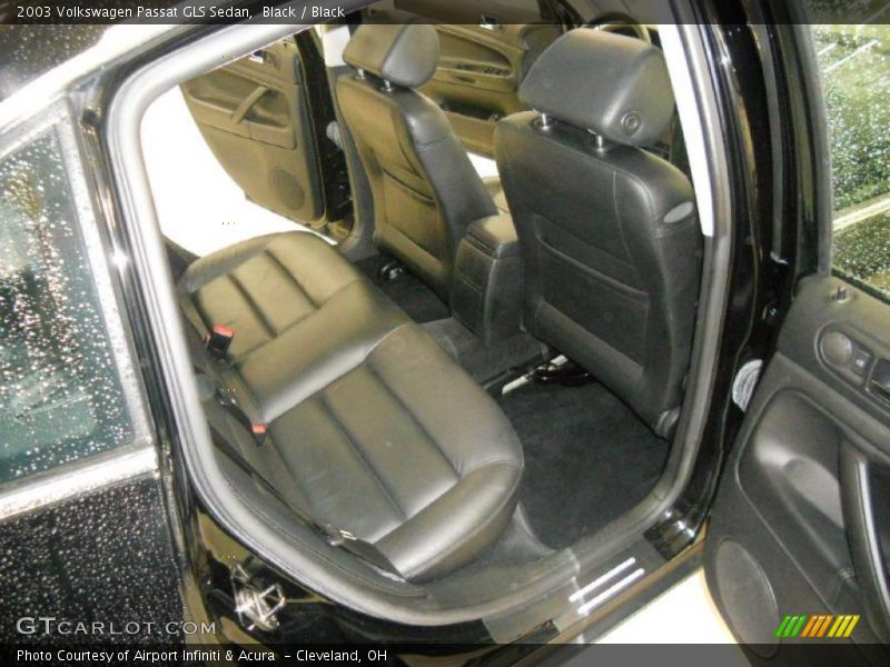 Black / Black 2003 Volkswagen Passat GLS Sedan