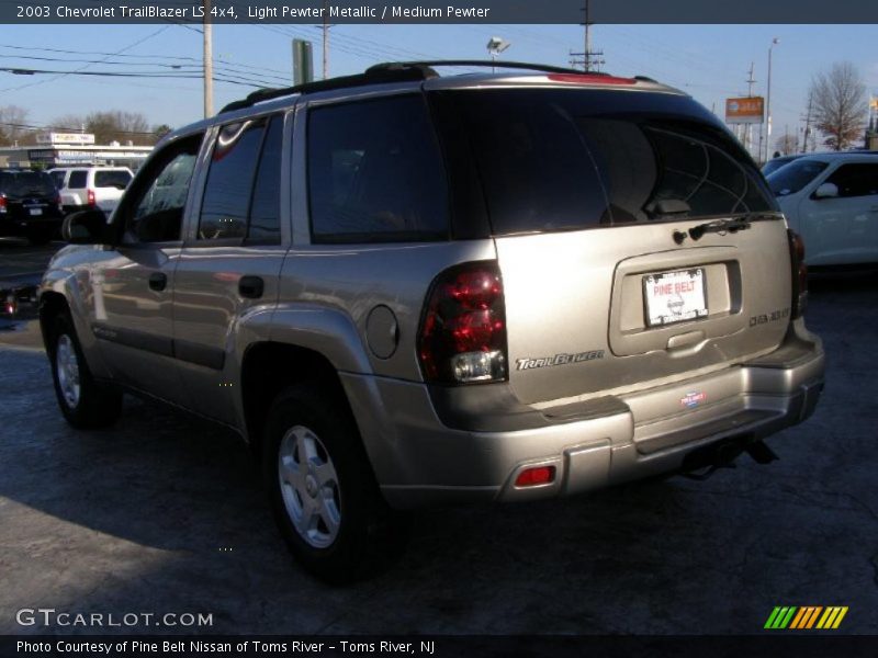 Light Pewter Metallic / Medium Pewter 2003 Chevrolet TrailBlazer LS 4x4