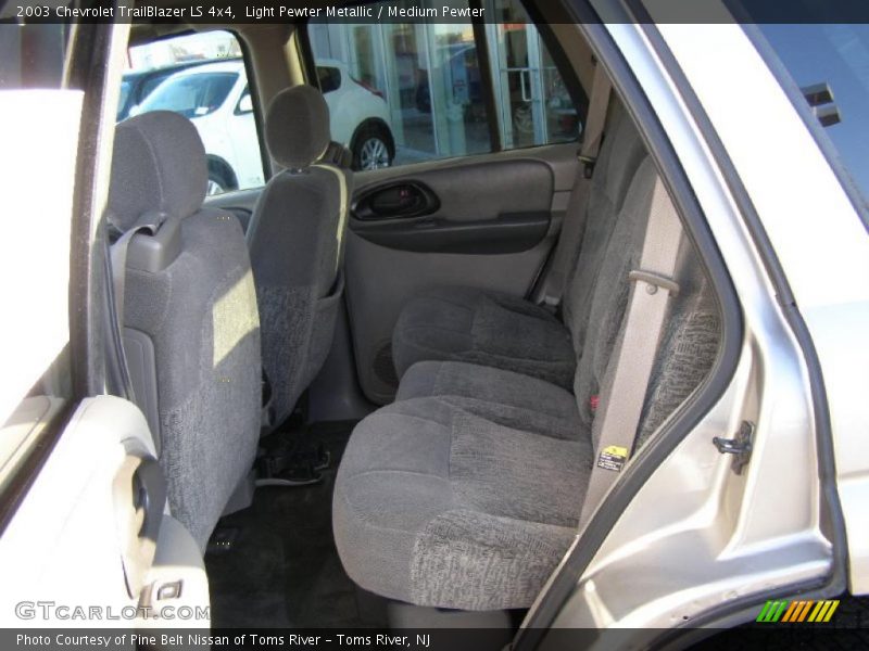 Light Pewter Metallic / Medium Pewter 2003 Chevrolet TrailBlazer LS 4x4