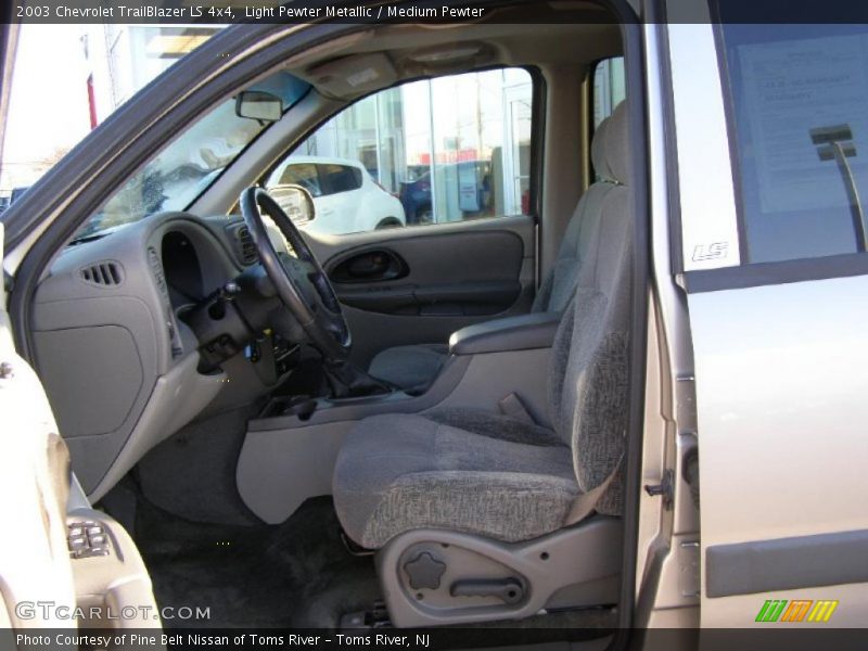 Light Pewter Metallic / Medium Pewter 2003 Chevrolet TrailBlazer LS 4x4