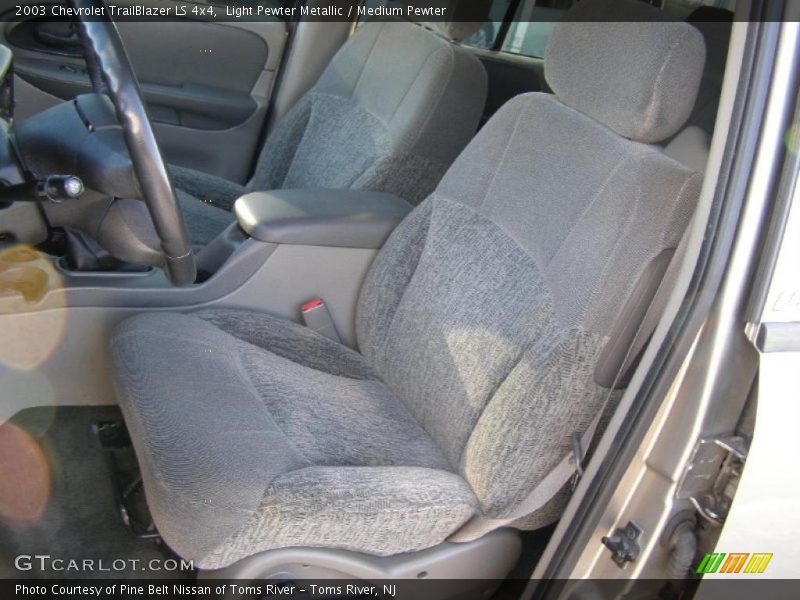 Light Pewter Metallic / Medium Pewter 2003 Chevrolet TrailBlazer LS 4x4
