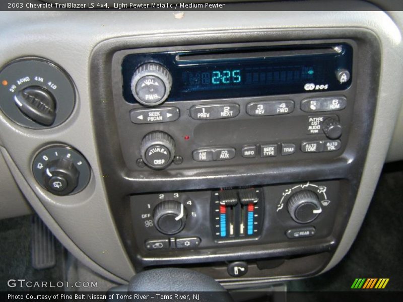 Light Pewter Metallic / Medium Pewter 2003 Chevrolet TrailBlazer LS 4x4