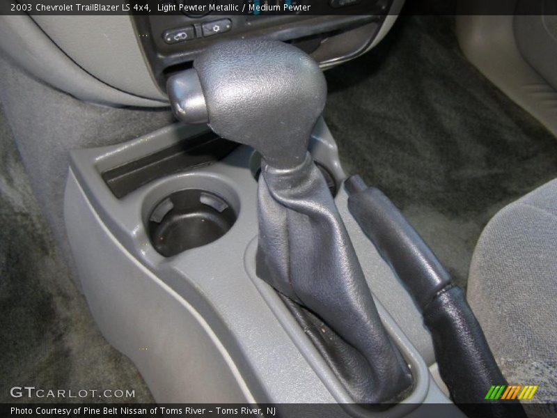 Light Pewter Metallic / Medium Pewter 2003 Chevrolet TrailBlazer LS 4x4