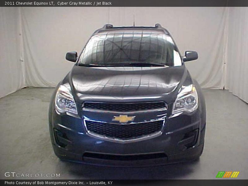 Cyber Gray Metallic / Jet Black 2011 Chevrolet Equinox LT