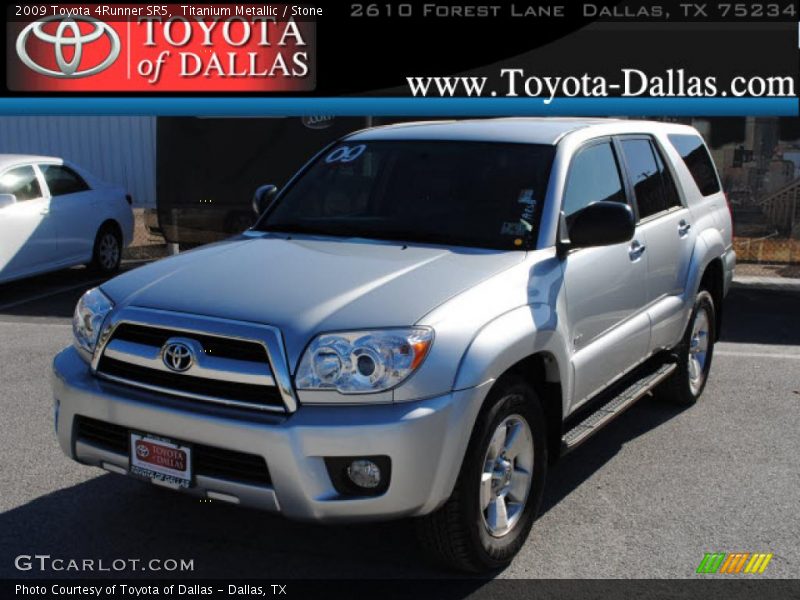 Titanium Metallic / Stone 2009 Toyota 4Runner SR5