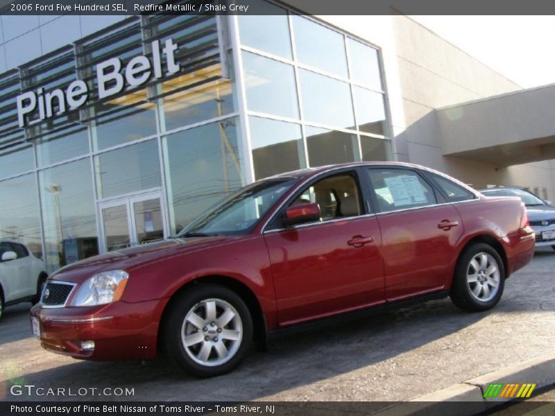 Redfire Metallic / Shale Grey 2006 Ford Five Hundred SEL