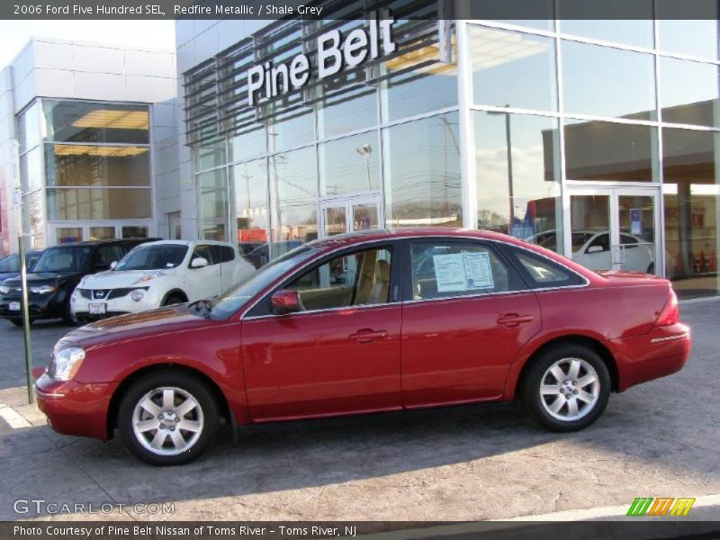 Redfire Metallic / Shale Grey 2006 Ford Five Hundred SEL
